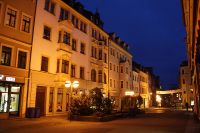 Freiberg bei Nacht