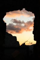 Der Monte Cucco im Abendlicht