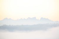 Die Gipfelkette von Montserrat