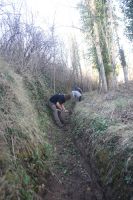 Arbeitseinsatz Acequia-Säubern