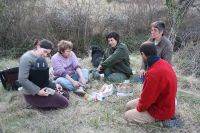 Arbeitseinsatz auf der Gemeinschafts-Huerta