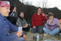 Arbeitseinsatz auf der Gemeinschafts-Huerta