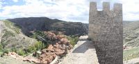 Die festung und das Dorf von Albarracin
