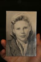 Oma Jutta in jungen Jahren